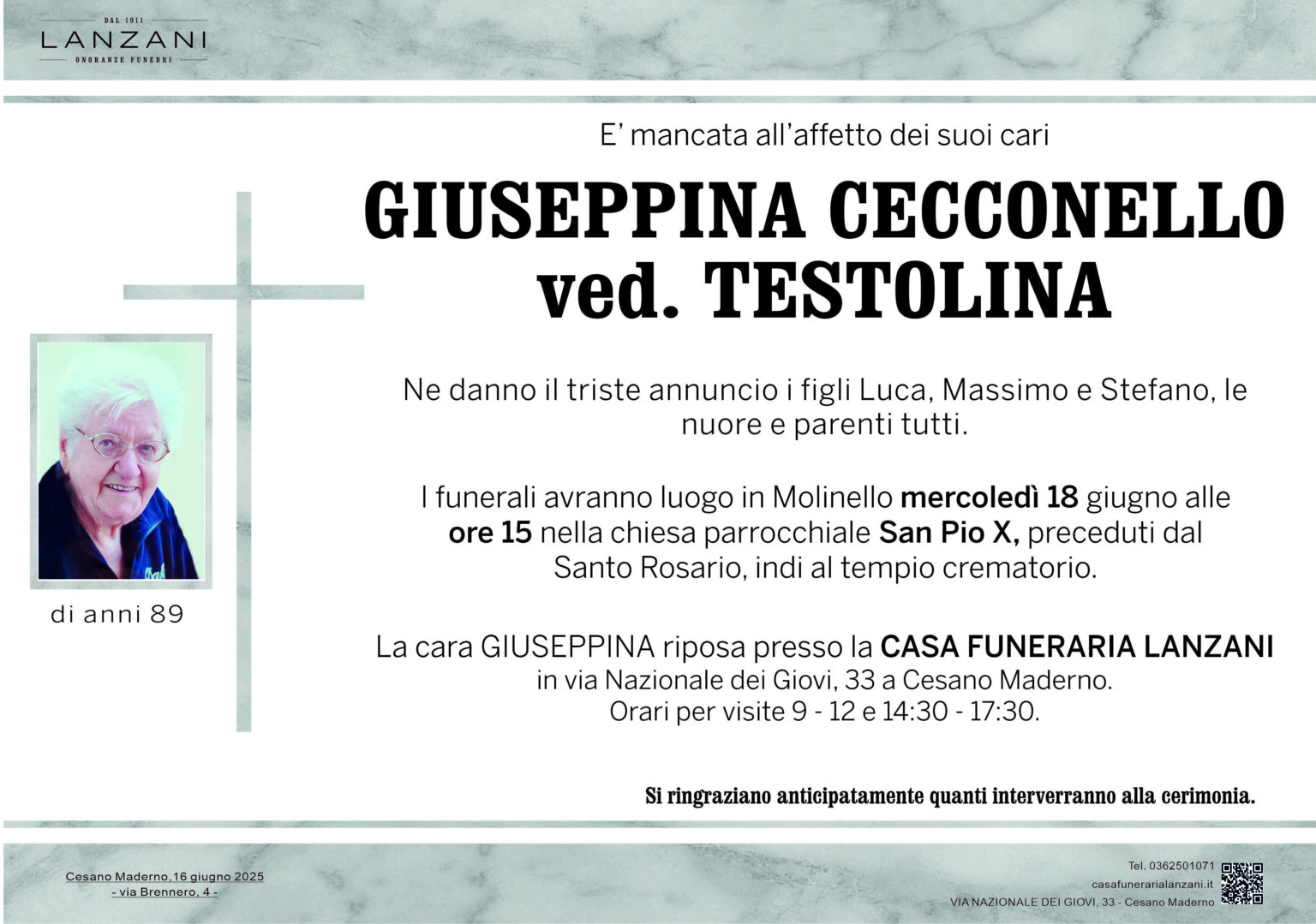 Cecconello Giuseppina