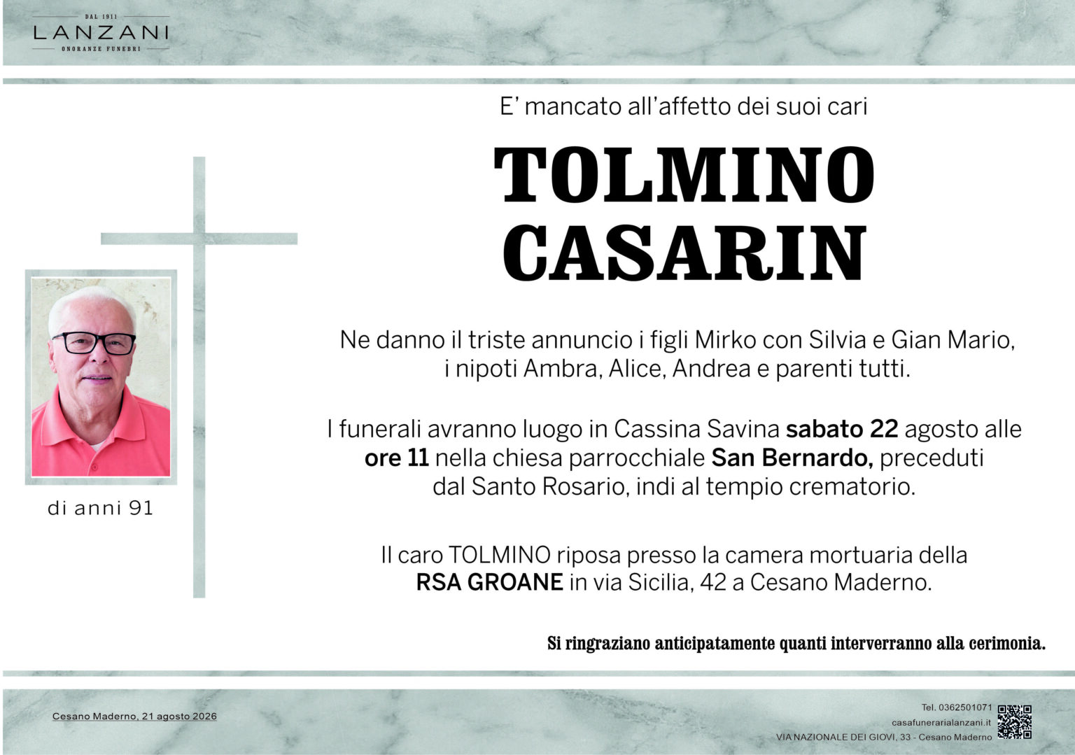 Casarin Tolmino