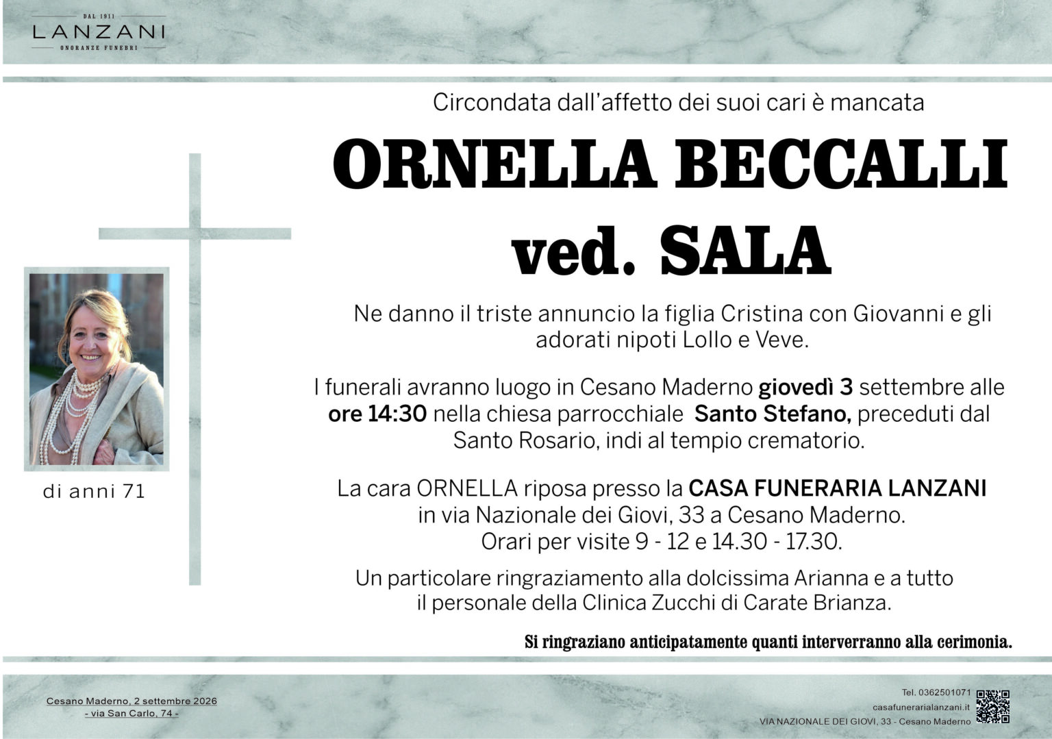 Beccalli Ornella